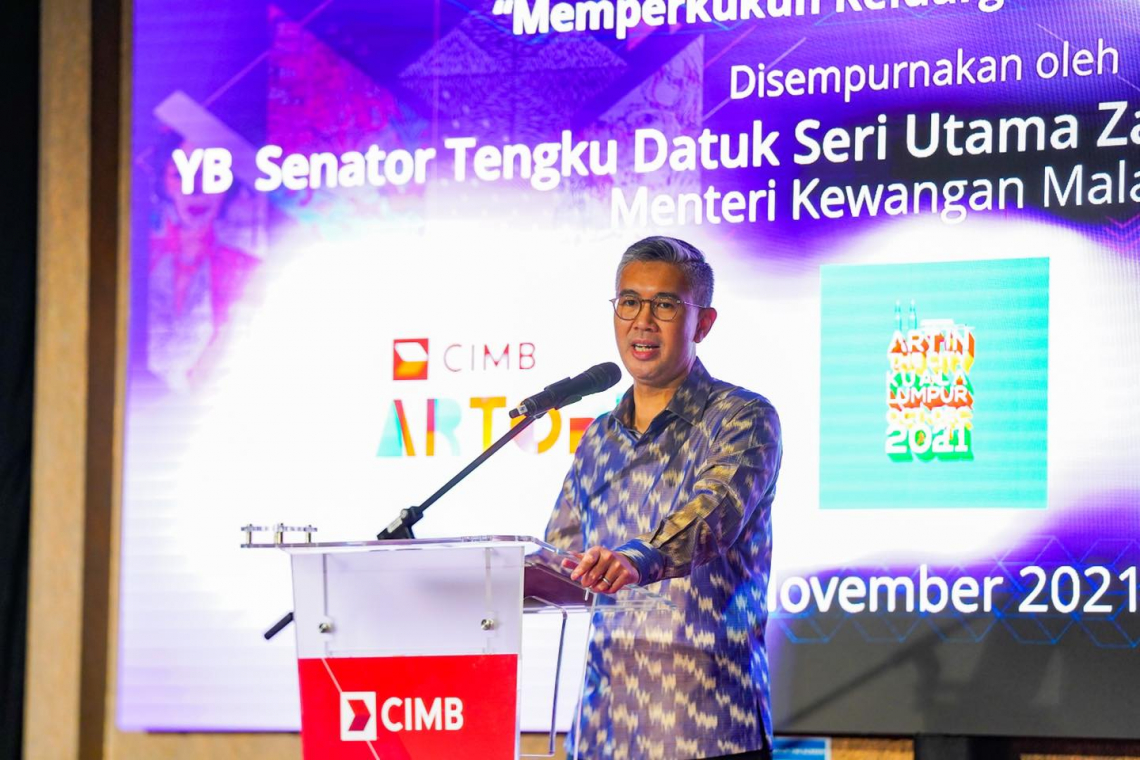 Sesi Pelancaran TripART dan CIMB Artober Hotel Art Fair 2021